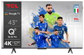 TCL C65 Series TCL Serie C6 Smart TV QLED 4K 43 43C655, Dolby Vision, Dolby Atmo 43C655